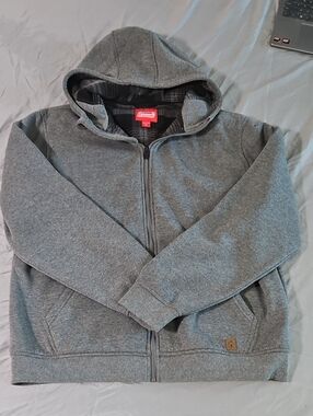 Coleman Gray Full-Zip Hooded Jacket